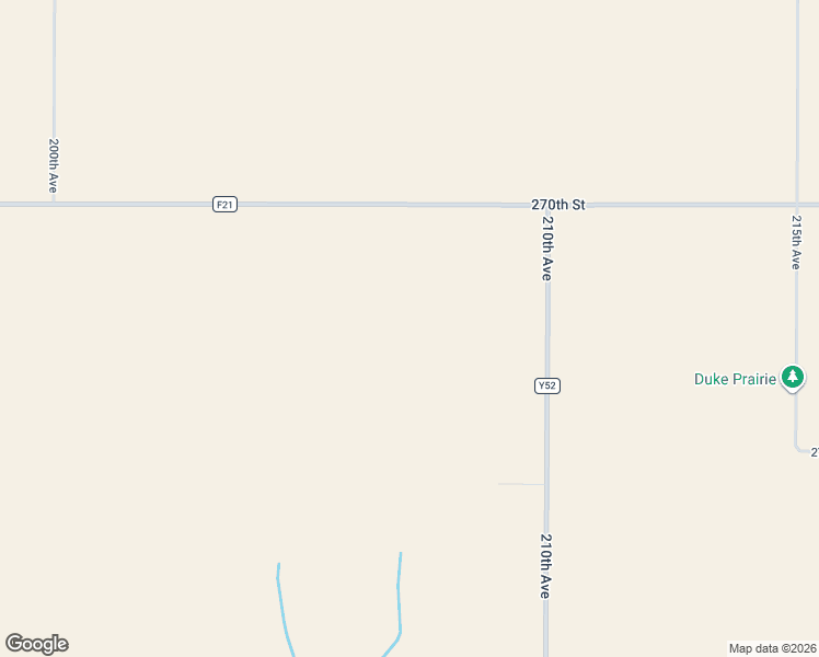 map of restaurants, bars, coffee shops, grocery stores, and more near 2073 270th Street in Calamus