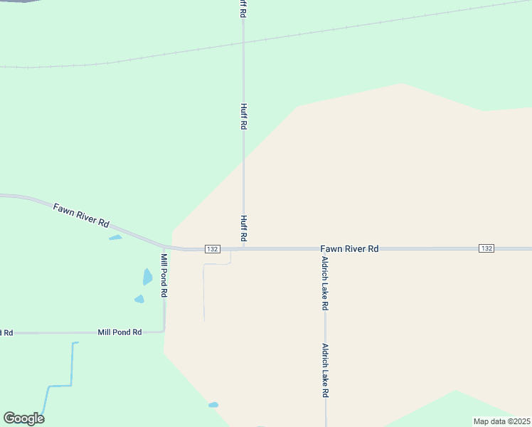 map of restaurants, bars, coffee shops, grocery stores, and more near 69879 Huff Road in White Pigeon