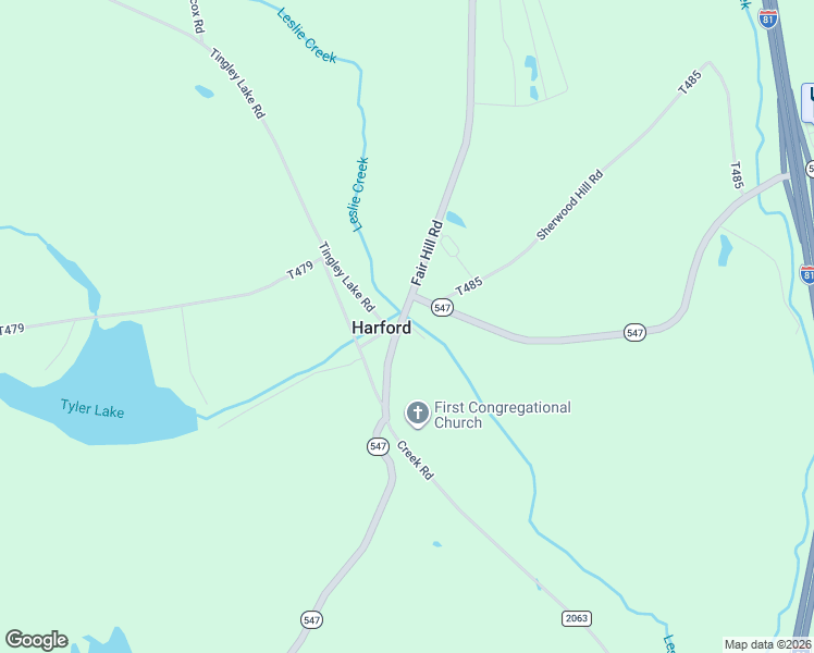 map of restaurants, bars, coffee shops, grocery stores, and more near 48 Decker Court in Harford