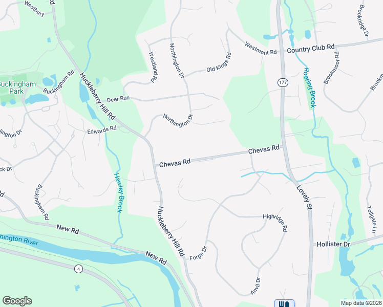 map of restaurants, bars, coffee shops, grocery stores, and more near 86 Chevas Road in Avon