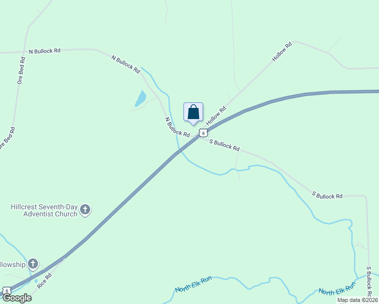 map of restaurants, bars, coffee shops, grocery stores, and more near 49 South Bullock Road in Mansfield