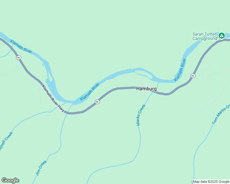 map of restaurants, bars, coffee shops, grocery stores, and more near 35920 California 96 in Siskiyou County