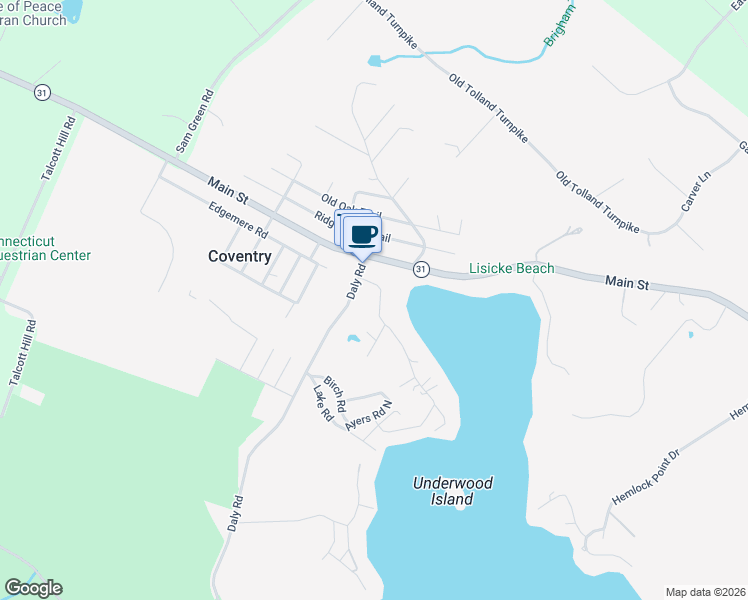 map of restaurants, bars, coffee shops, grocery stores, and more near 24 Standish Rd in Coventry