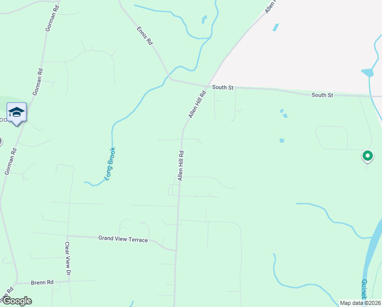 map of restaurants, bars, coffee shops, grocery stores, and more near 272 Allen Hill Road in Brooklyn