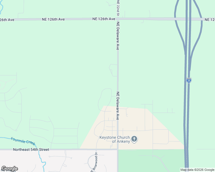 map of restaurants, bars, coffee shops, grocery stores, and more near 12211 Northeast 22nd Street in Ankeny