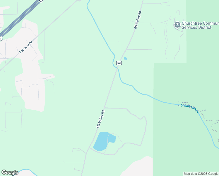 map of restaurants, bars, coffee shops, grocery stores, and more near 2150 Elk Valley Road in Crescent City