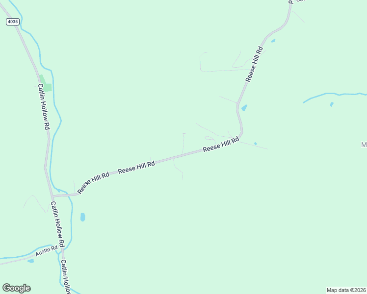 map of restaurants, bars, coffee shops, grocery stores, and more near Acres Lane in Tioga County