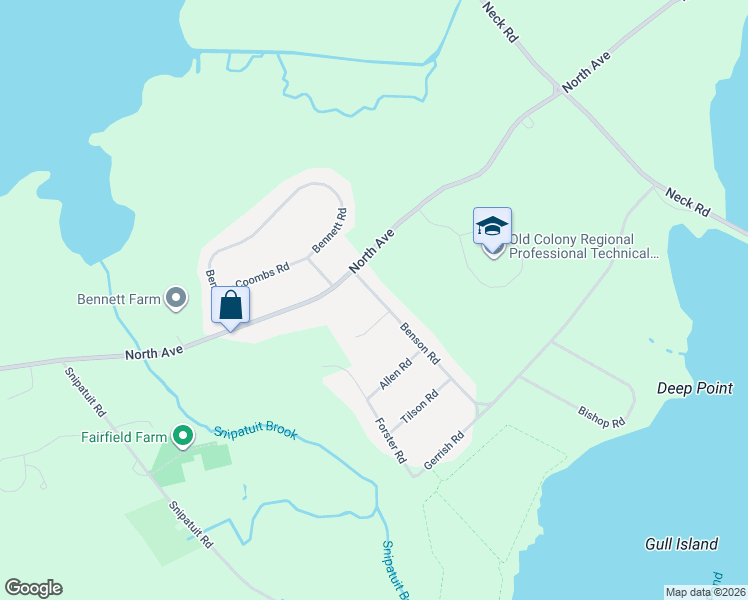map of restaurants, bars, coffee shops, grocery stores, and more near 13 Meadow Lane in Rochester
