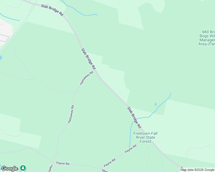map of restaurants, bars, coffee shops, grocery stores, and more near 71 Slab Bridge Road in Freetown