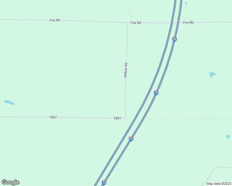 map of restaurants, bars, coffee shops, grocery stores, and more near 22764-22832 Willow Road in Cambridge Springs