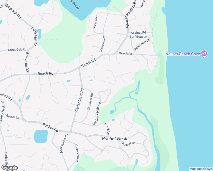 map of restaurants, bars, coffee shops, grocery stores, and more near 34 Countryside Drive in Orleans