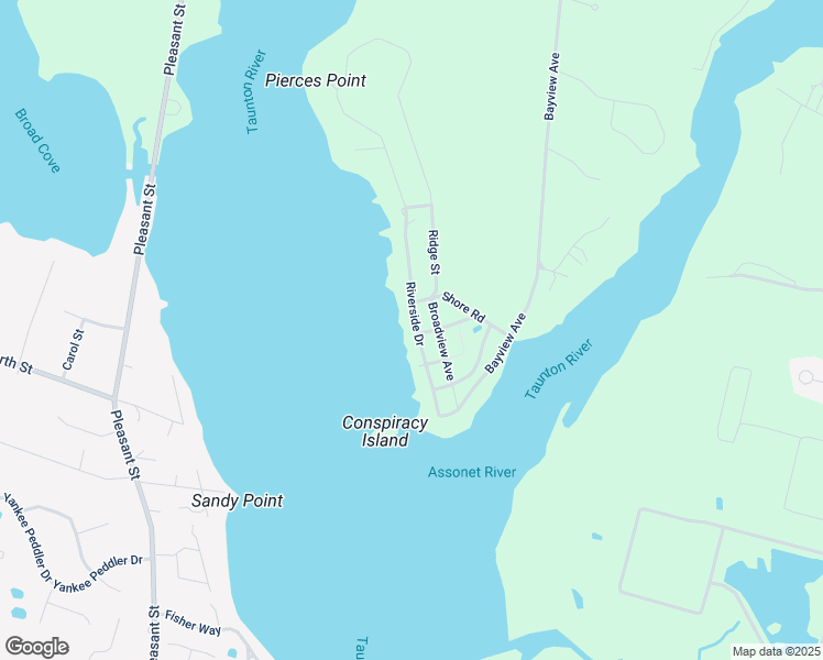 map of restaurants, bars, coffee shops, grocery stores, and more near 32 Riverside Drive in Berkley