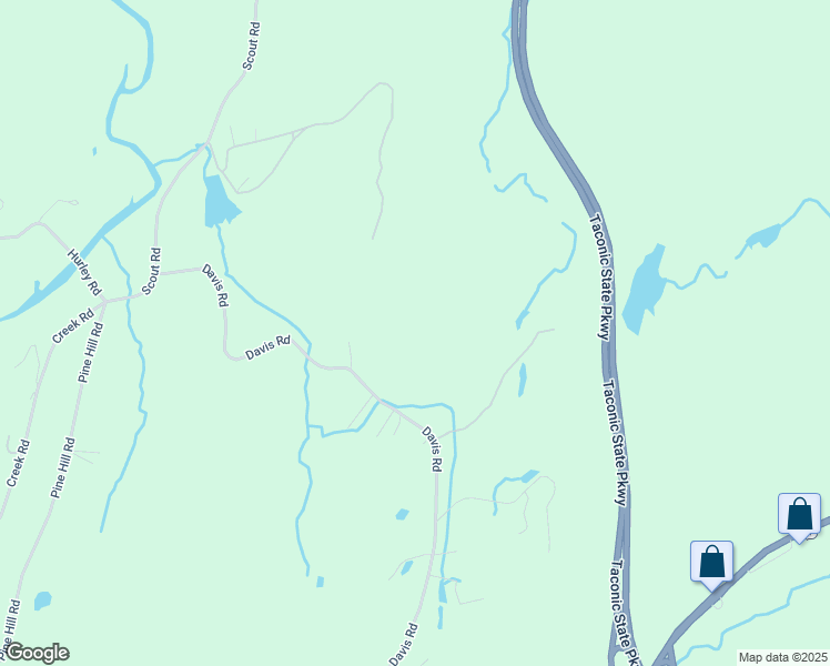 map of restaurants, bars, coffee shops, grocery stores, and more near 206 Davis Road in Salt Point