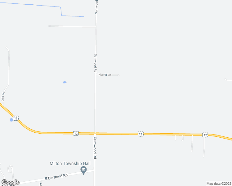 map of restaurants, bars, coffee shops, grocery stores, and more near 69743 Gumwood Road in Niles