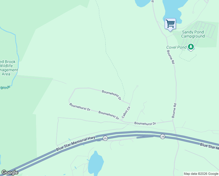 map of restaurants, bars, coffee shops, grocery stores, and more near 220 Bournehurst Drive in Plymouth