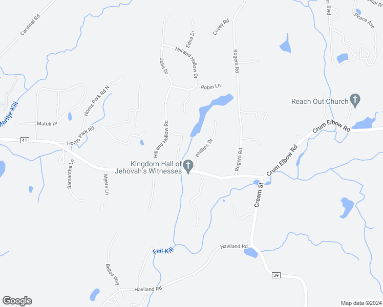 map of restaurants, bars, coffee shops, grocery stores, and more near 2 Phillips Drive in Hyde Park