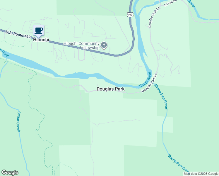 map of restaurants, bars, coffee shops, grocery stores, and more near in Douglas Park