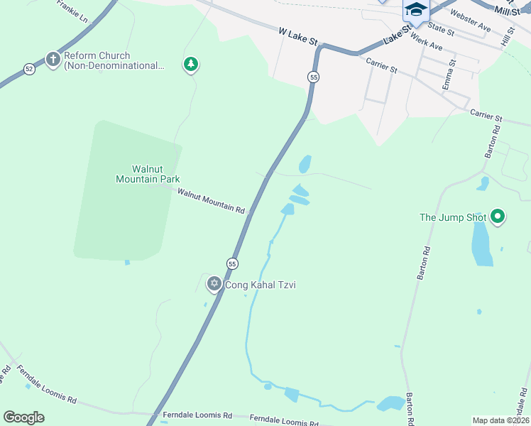 map of restaurants, bars, coffee shops, grocery stores, and more near 5408 Highway 55 in Liberty