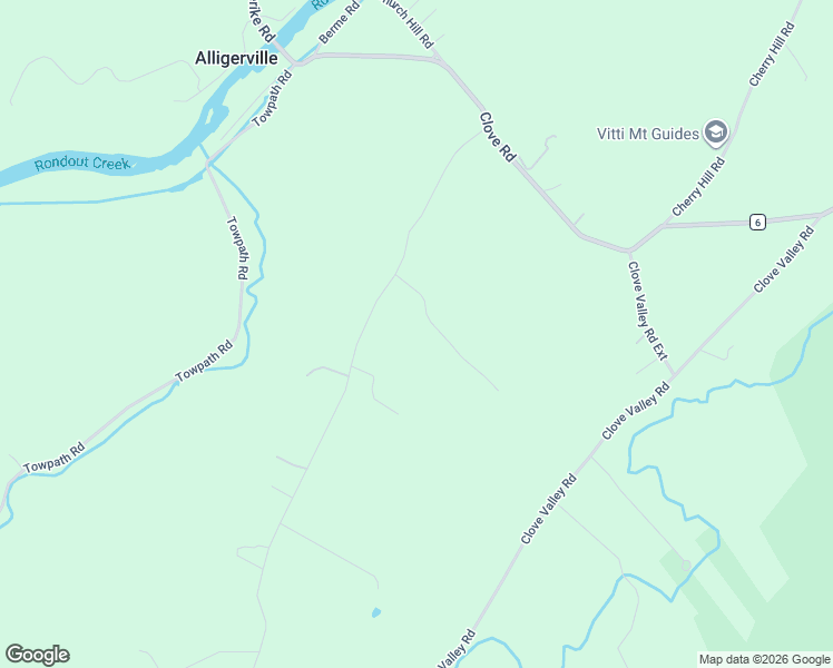 map of restaurants, bars, coffee shops, grocery stores, and more near 36 Chestnut Hills in High Falls