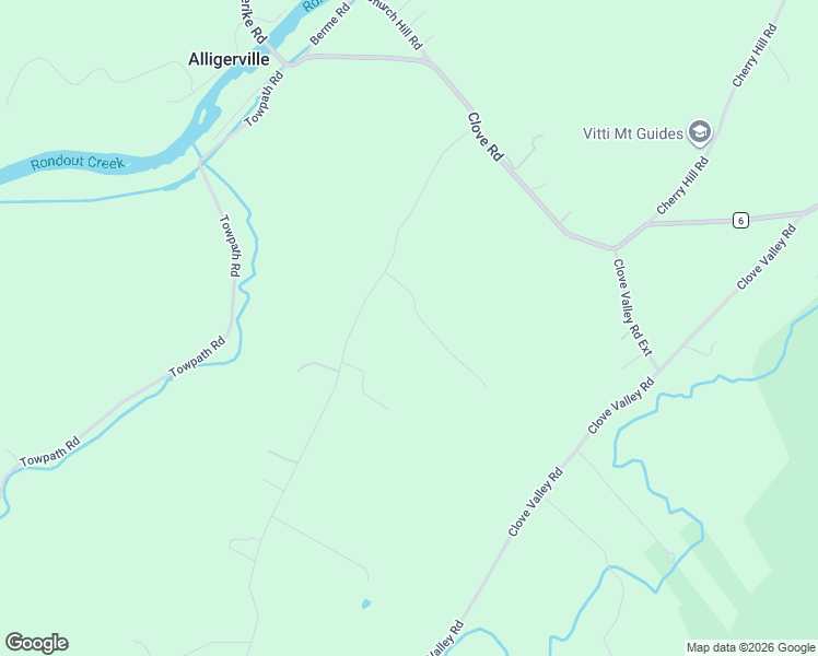 map of restaurants, bars, coffee shops, grocery stores, and more near 36 Chestnut Hill Road in High Falls