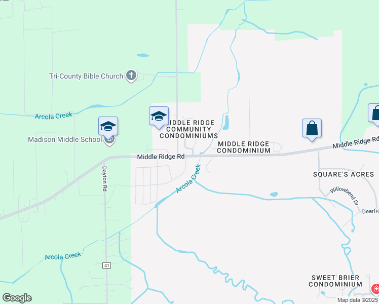 map of restaurants, bars, coffee shops, grocery stores, and more near 3092 Princeton in Madison