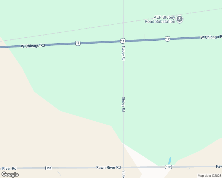 map of restaurants, bars, coffee shops, grocery stores, and more near 69430 Stubey Road in Sturgis