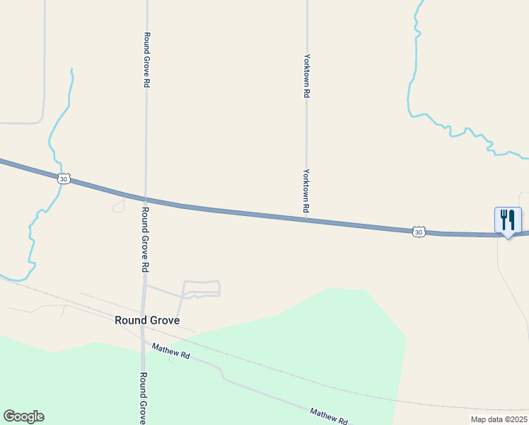 map of restaurants, bars, coffee shops, grocery stores, and more near 18206-19998 Lincoln Highway in Morrison