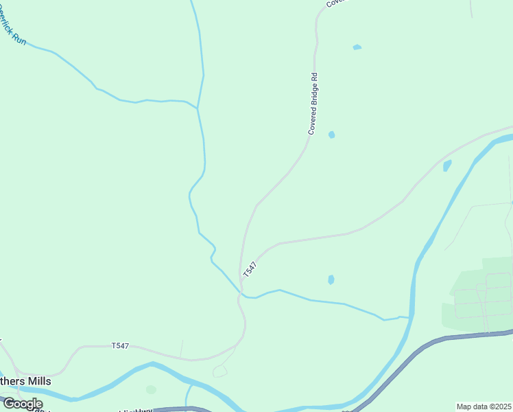 map of restaurants, bars, coffee shops, grocery stores, and more near Covered Bridge Road in Towanda