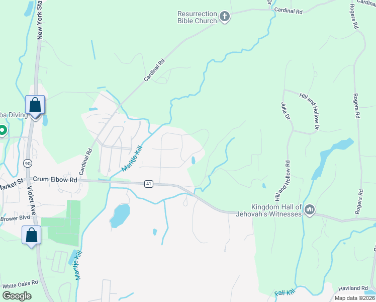 map of restaurants, bars, coffee shops, grocery stores, and more near 39 Matuk Drive in Hyde Park