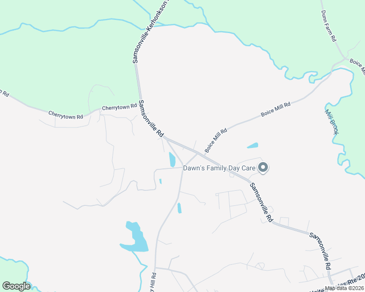 map of restaurants, bars, coffee shops, grocery stores, and more near 134 Samsonville Rd in Kerhonkson