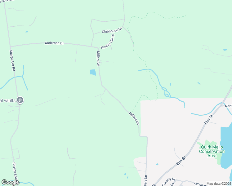 map of restaurants, bars, coffee shops, grocery stores, and more near 3223 Millers Lane in Dighton