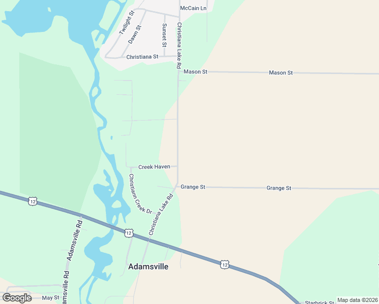 map of restaurants, bars, coffee shops, grocery stores, and more near 69405 Christiana Lake Road in Edwardsburg