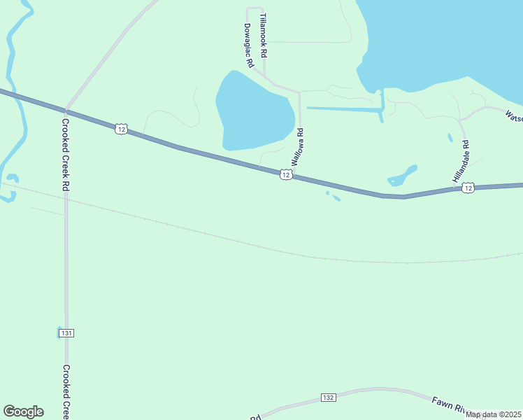map of restaurants, bars, coffee shops, grocery stores, and more near 19867 U.S. 12 in White Pigeon