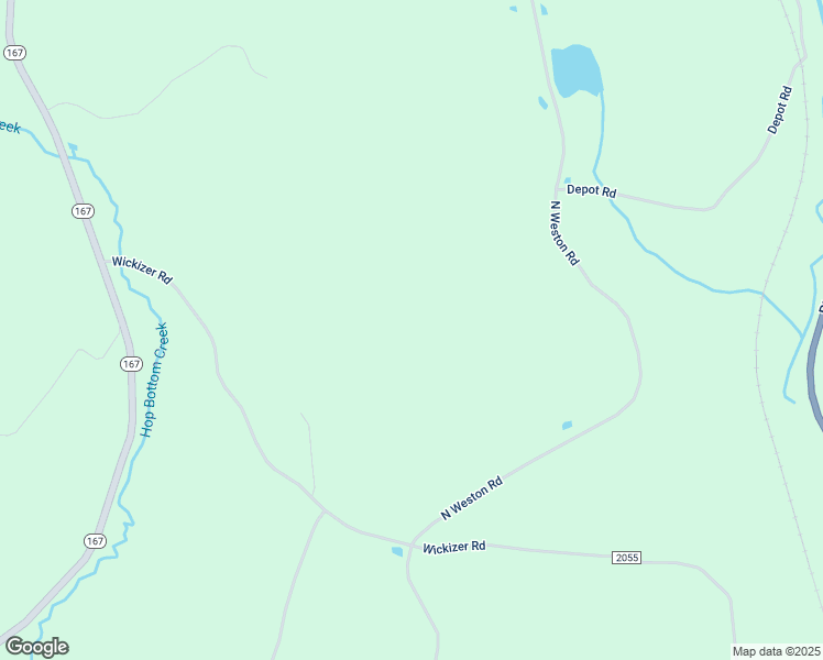 map of restaurants, bars, coffee shops, grocery stores, and more near 8235 North Weston Road in Kingsley