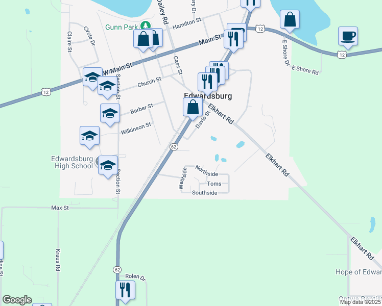 69279 Michigan 62, Edwardsburg MI Walk Score