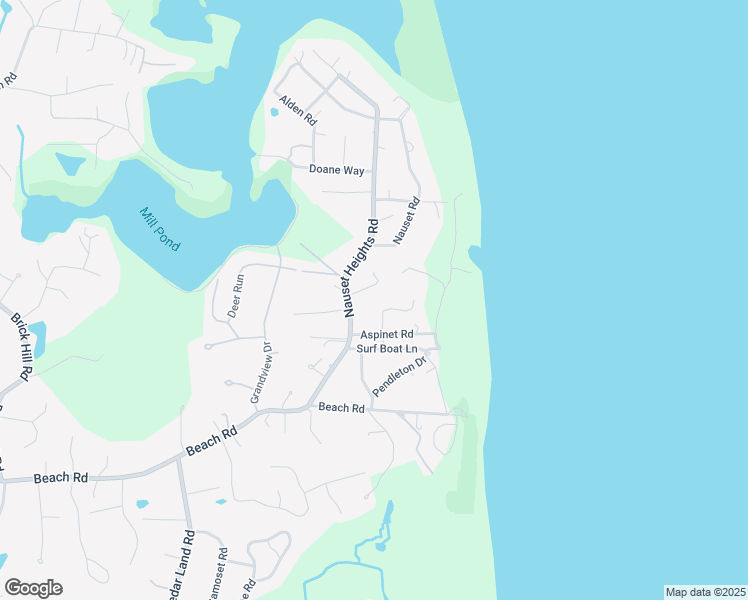 map of restaurants, bars, coffee shops, grocery stores, and more near 15 Snow Goose Lane in Orleans