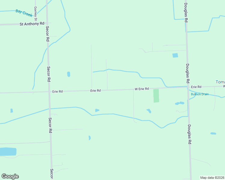 map of restaurants, bars, coffee shops, grocery stores, and more near 2506-3256 W Erie Rd in Temperance