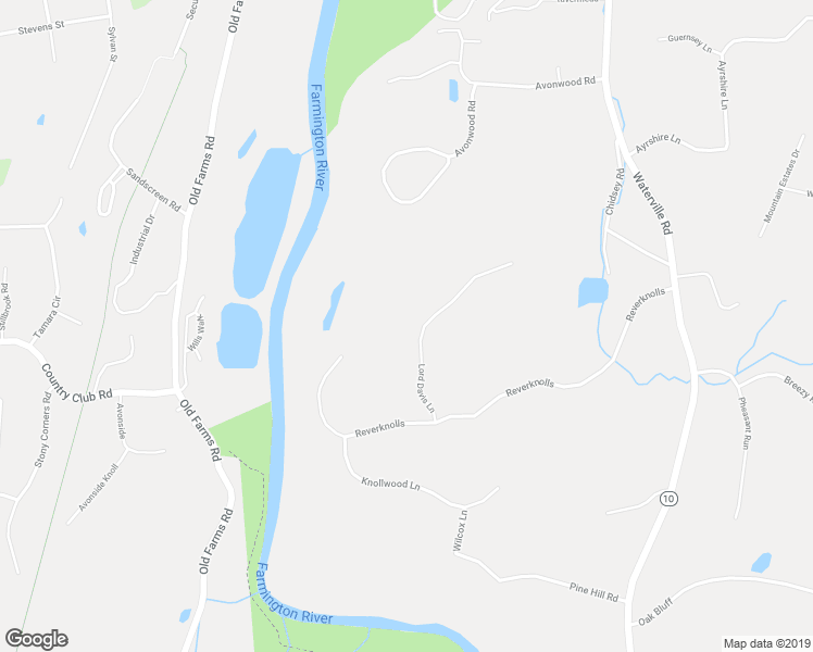 map of restaurants, bars, coffee shops, grocery stores, and more near 37 Lord Davis Lane in Avon