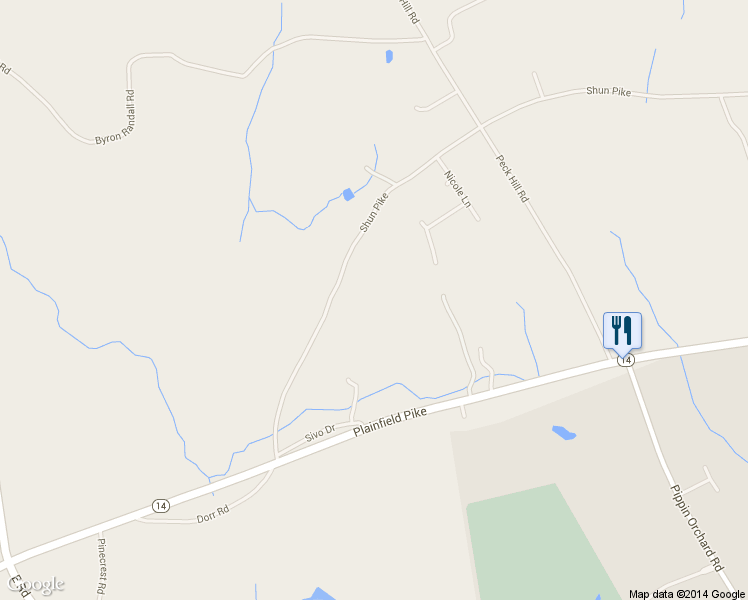 map of restaurants, bars, coffee shops, grocery stores, and more near 89 Shun Pike in Scituate