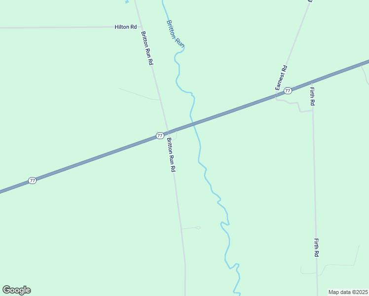 map of restaurants, bars, coffee shops, grocery stores, and more near 40403 Pennsylvania 77 in Centerville
