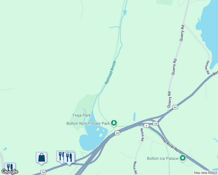 map of restaurants, bars, coffee shops, grocery stores, and more near 520 Boston Turnpike in Bolton