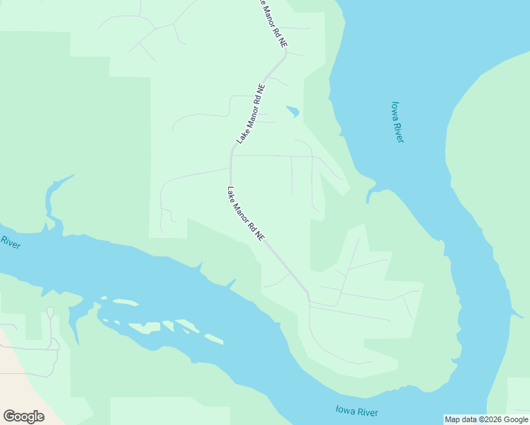 map of restaurants, bars, coffee shops, grocery stores, and more near 1942 Lake Manor Road Northeast in Solon