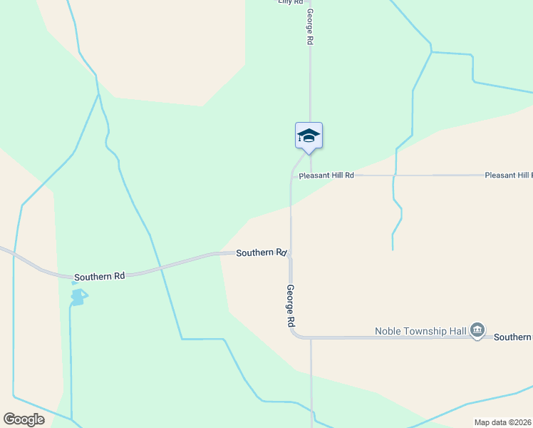 map of restaurants, bars, coffee shops, grocery stores, and more near 812 George Road in Bronson