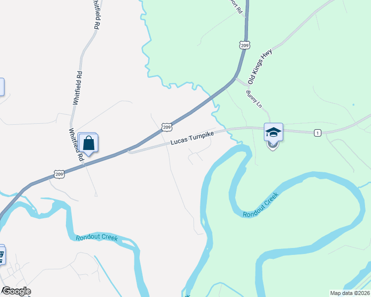 map of restaurants, bars, coffee shops, grocery stores, and more near 26 Meadow Lane in Accord