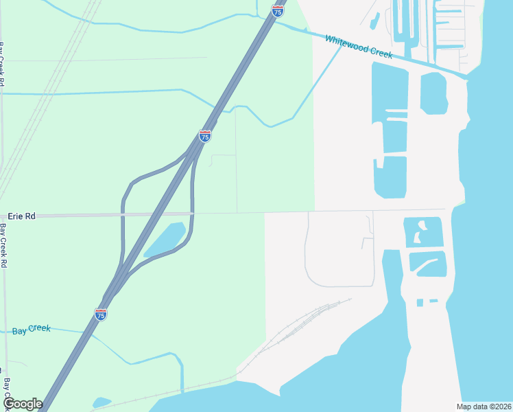 map of restaurants, bars, coffee shops, grocery stores, and more near 3826 Erie Road in Erie