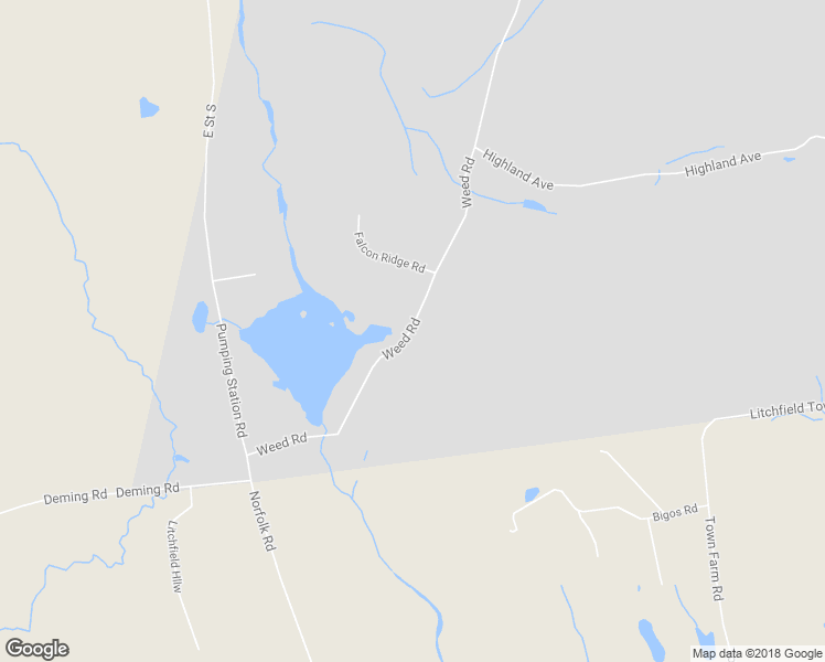map of restaurants, bars, coffee shops, grocery stores, and more near 4 Falcon Ridge Road in Torrington