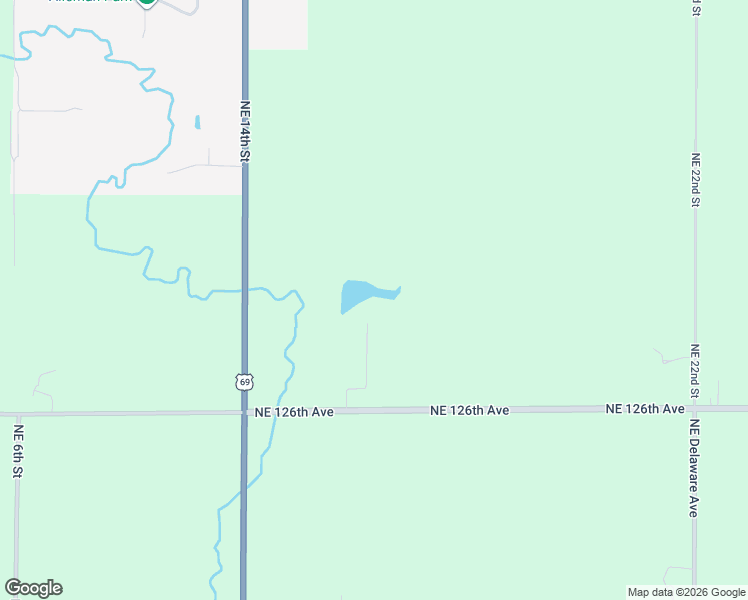map of restaurants, bars, coffee shops, grocery stores, and more near 1550 Northeast 126th Avenue in Alleman
