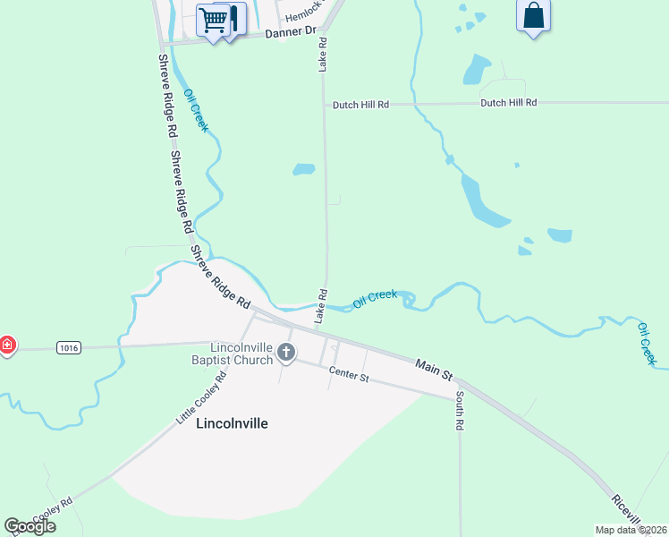map of restaurants, bars, coffee shops, grocery stores, and more near 34899 Lake Road in Centerville