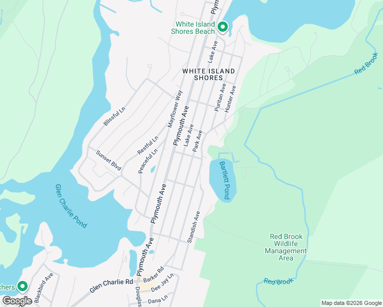 map of restaurants, bars, coffee shops, grocery stores, and more near 120 Park Avenue in Wareham