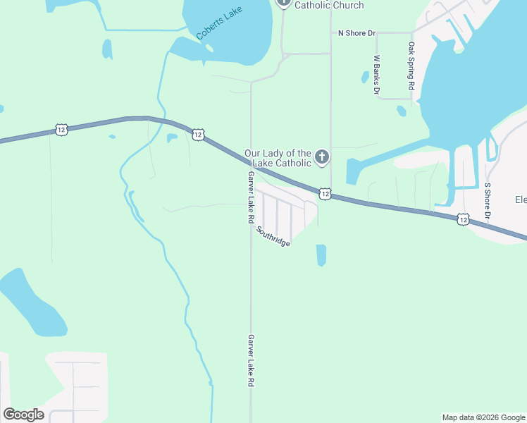 map of restaurants, bars, coffee shops, grocery stores, and more near 69601 Garver Road in Edwardsburg